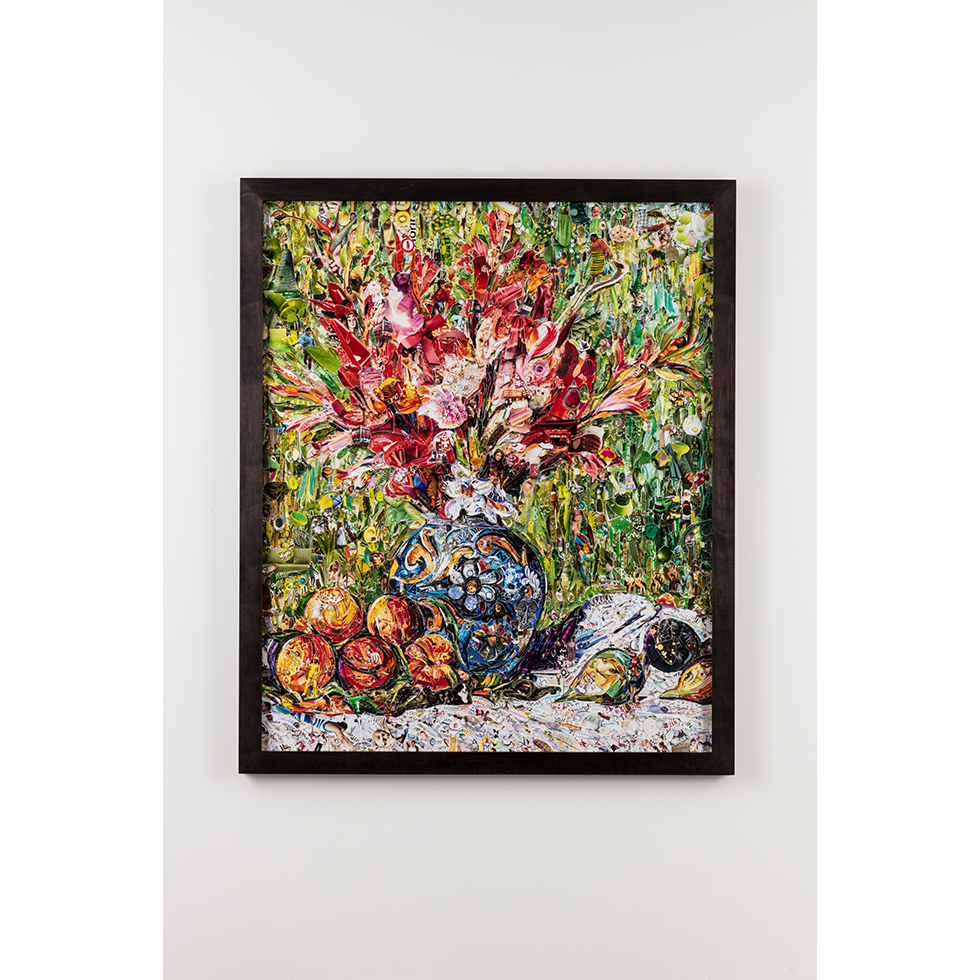 Flowers and Fruits, after Pierre Auguste Renoir (Series from Pictures of Magazines 2)
