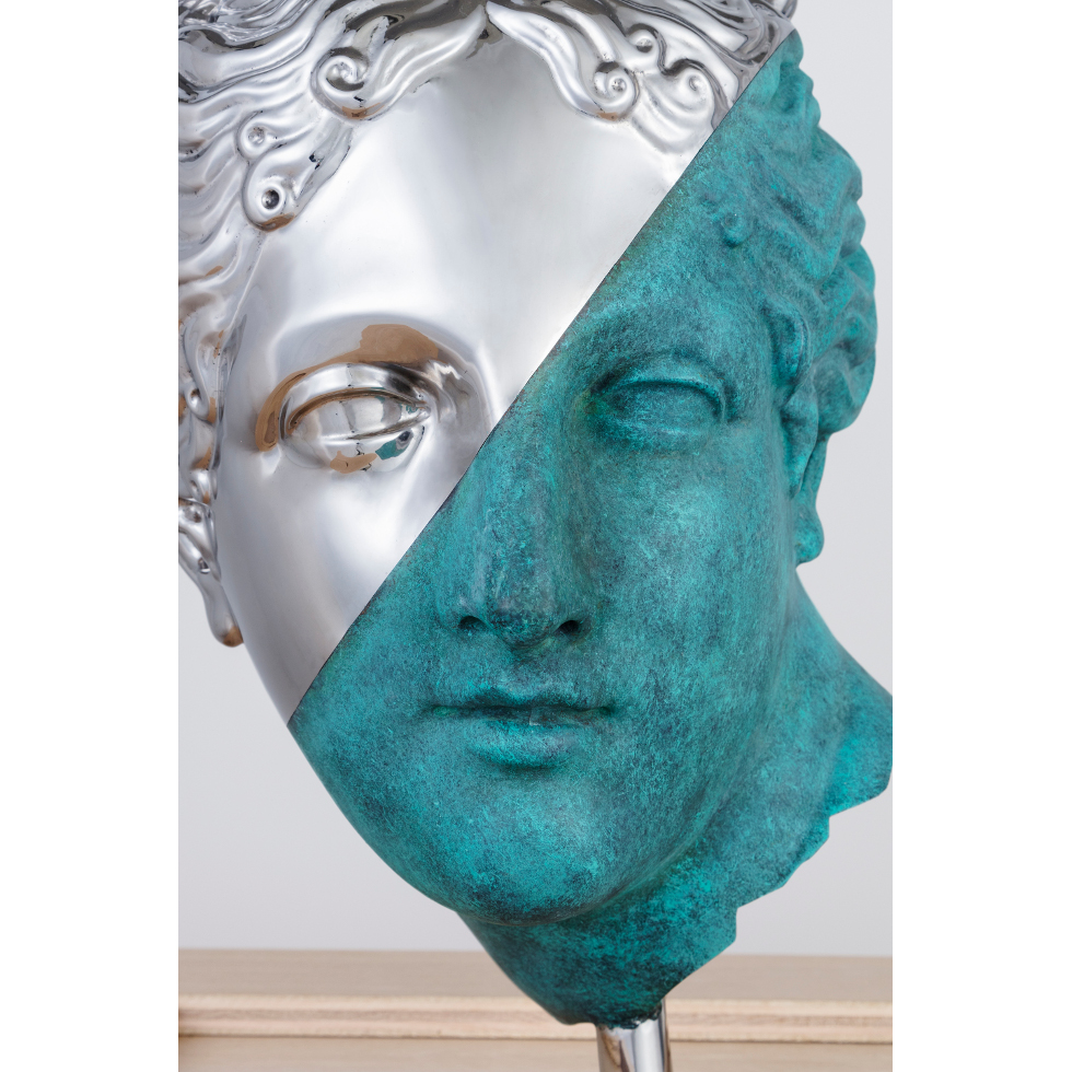 <a href="https://ueshima-collection.com/en/artist-list/7" style="color:inherit">DANIEL ARSHAM</a>:Bronze Stainless Steel Venus Italica Bust