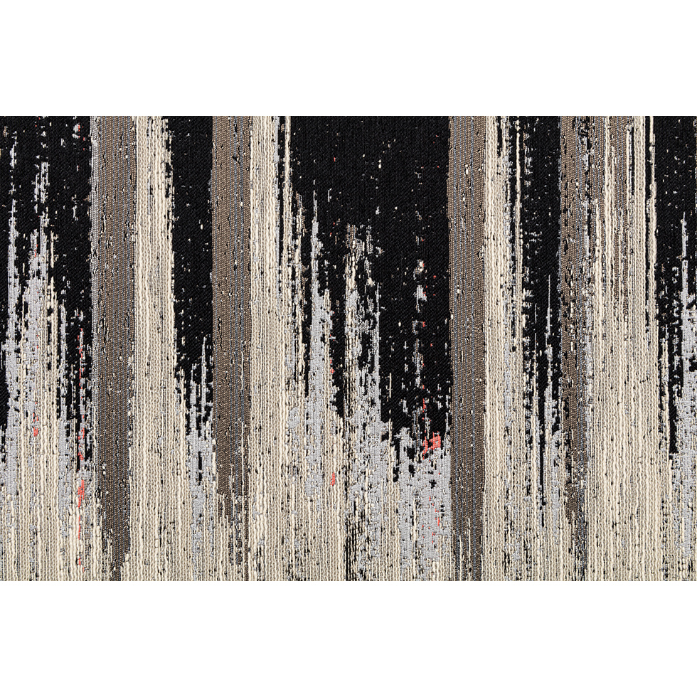 <a href="https://ueshima-collection.com/en/artist-list/86" style="color:inherit">MIKA TAJIMA</a>:Negative Entropy (Stripe International Inc., Legal Department, Black and White, Hex)