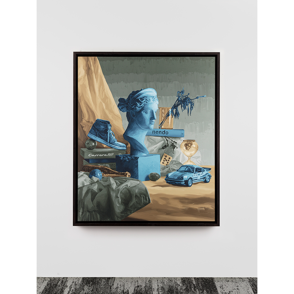 <a href="https://ueshima-collection.com/en/artist-list/7" style="color:inherit">DANIEL ARSHAM</a>:Still Life with Eroded Bust of Diana the Huntress, Sneaker and Porsche