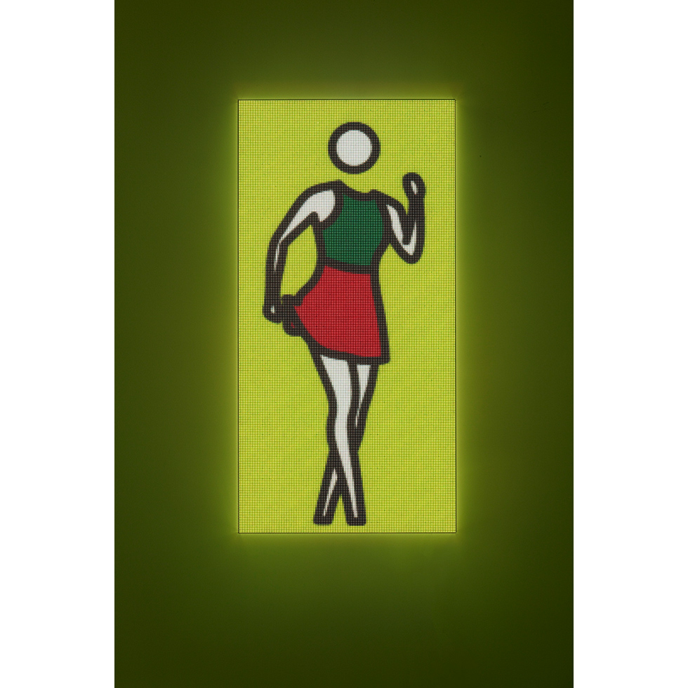 <a href="https://ueshima-collection.com/artist-list/6" style="color:inherit">JULIAN OPIE</a>:Dance 3 figure 1.