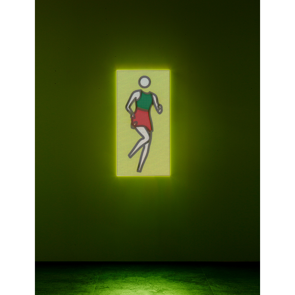 JULIAN OPIE:Dance 3 figure 1.