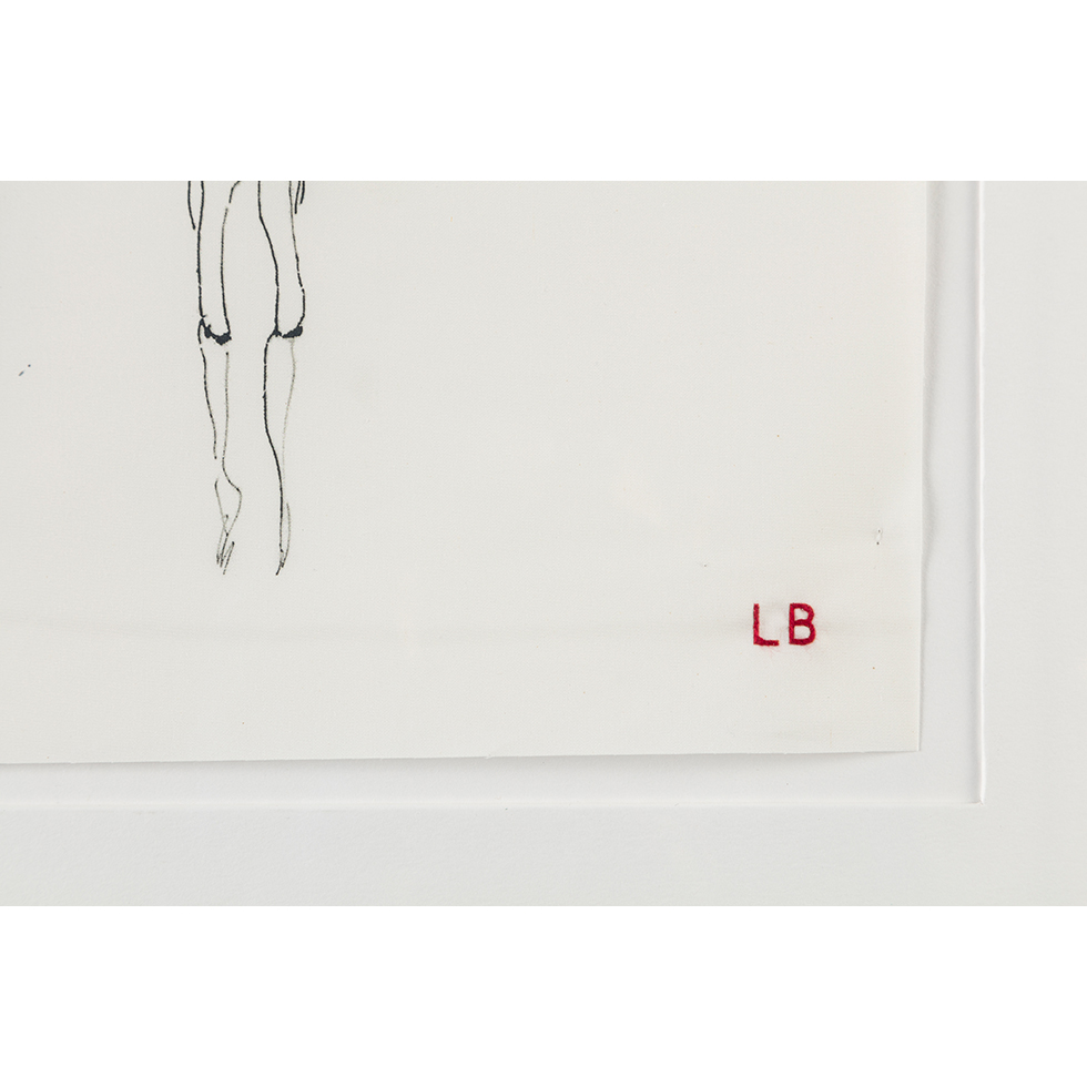 LOUISE BOURGEOIS x TRACEY EMIN:Just Hanging (no.11 of 16, from the series, Do Not Abandon Me)