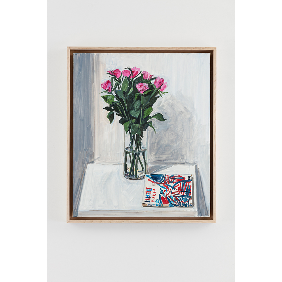 Pink Roses and Dubuffet