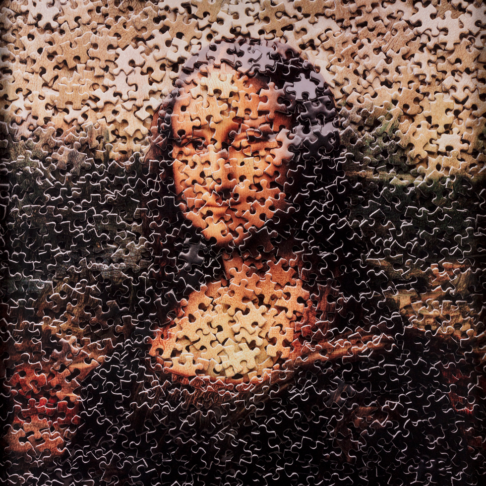 Mona Lisa, after Leonard da Vinci from Gordian Puzzles