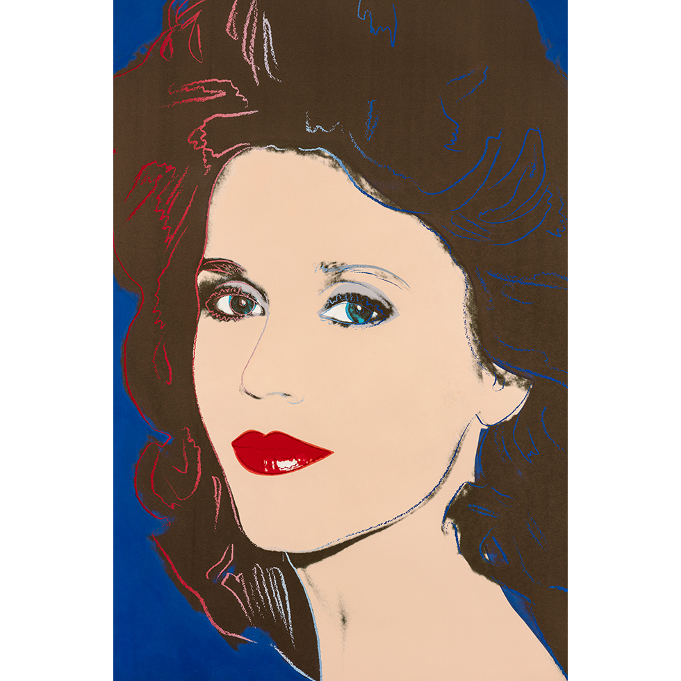 <a href="https://ueshima-collection.com/en/artist-list/106" style="color:inherit">ANDY WARHOL</a>:Jane Fonda (F. & S. II. 268)